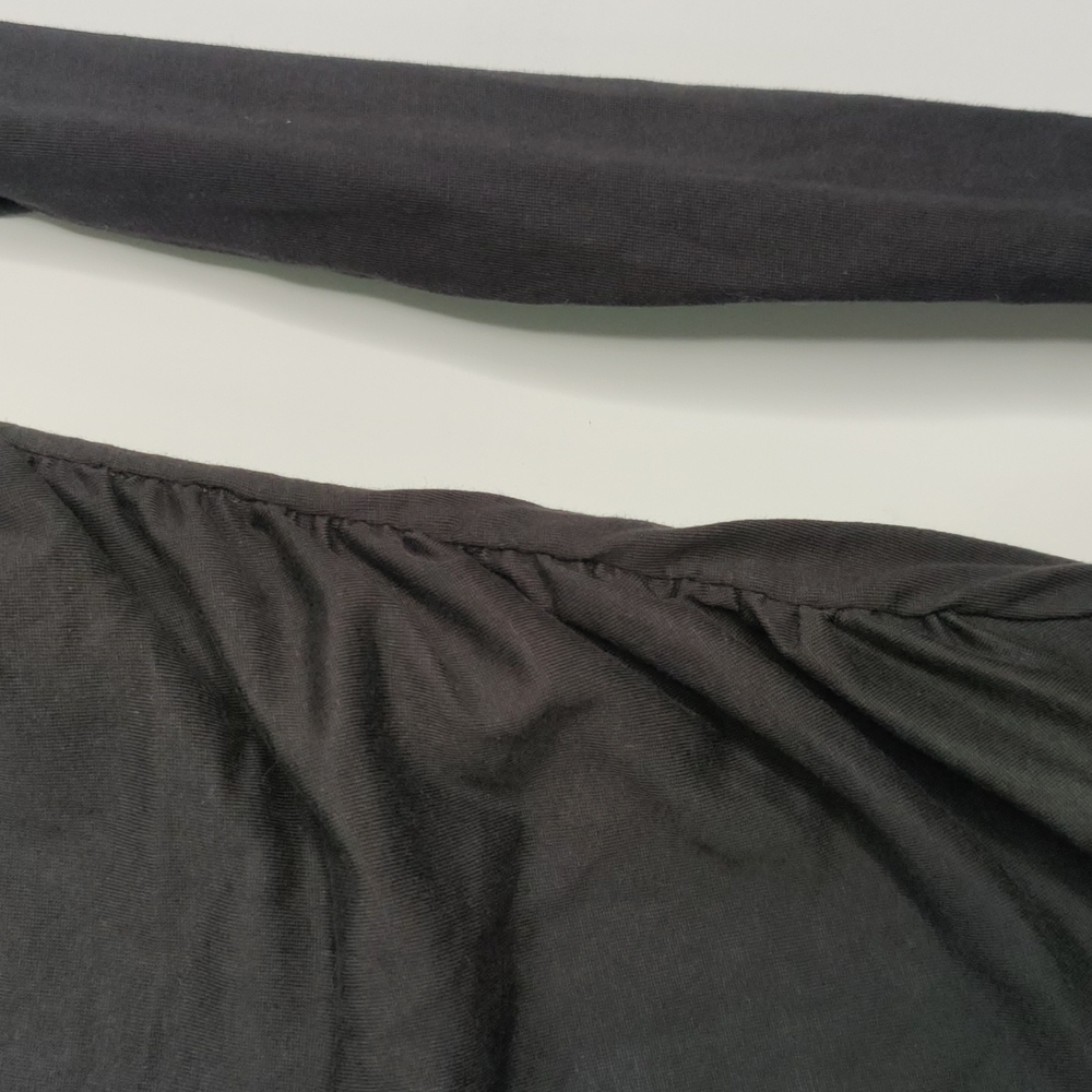 LEITH Black Ruched Dress - Picture 7 of 9
